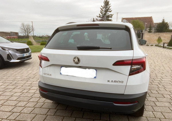 Skoda Karoq cena 64900 przebieg: 171000, rok produkcji 2018 z Skoczów małe 301